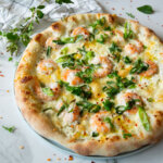 Pizza med Scampi