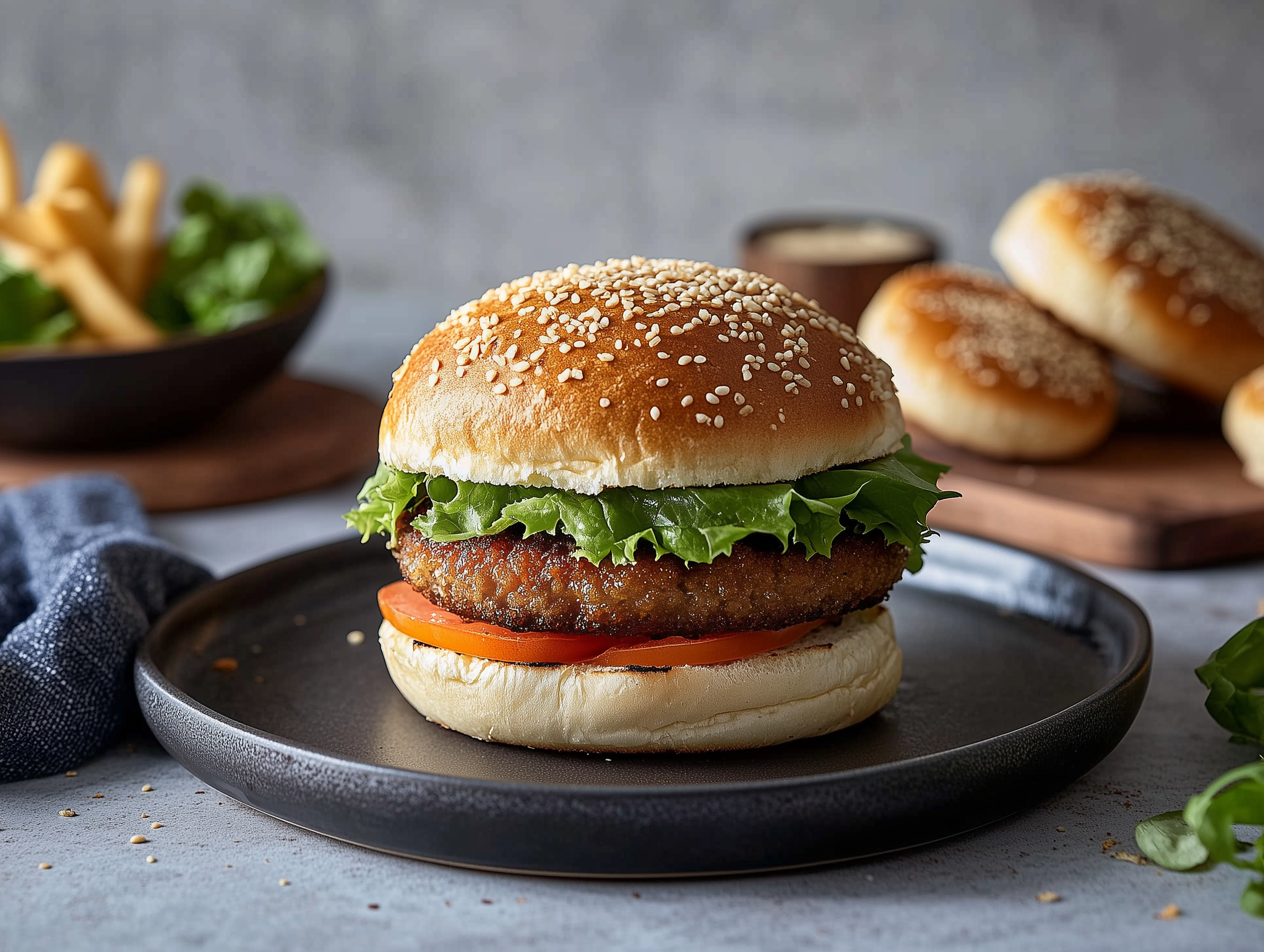 Brioche Hamburgerbrød