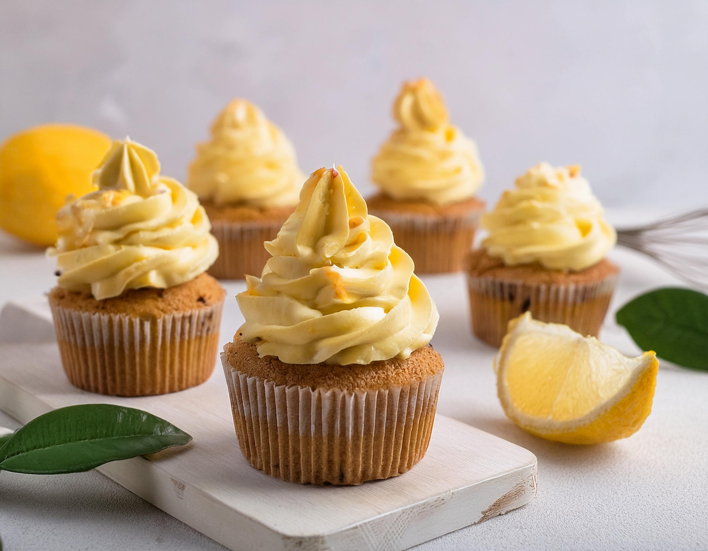 Sitronmuffins