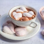 Hjerteformede marshmallows