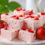 Marshmallows med jordbærsmak